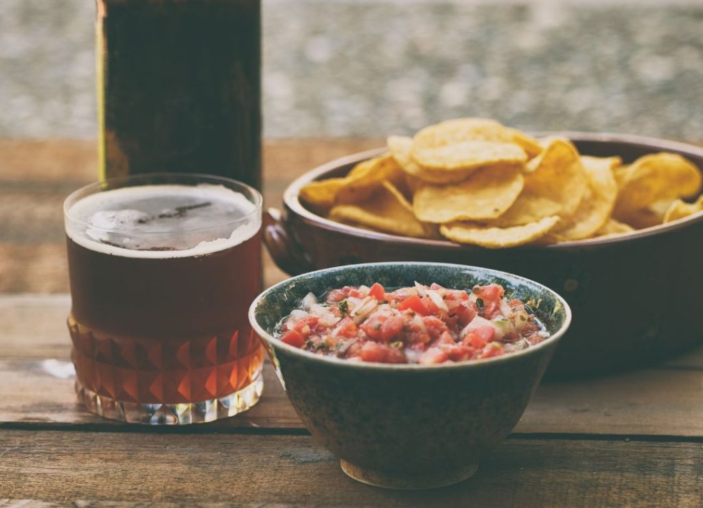 beer and salsa pairing