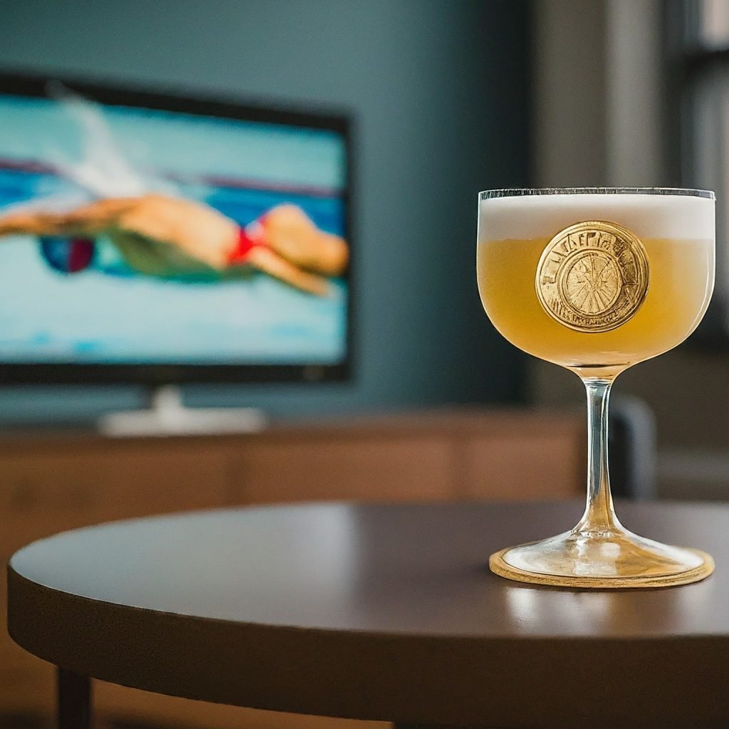 Gemini AI Generated Gold Medal National Drinks for the Olympics