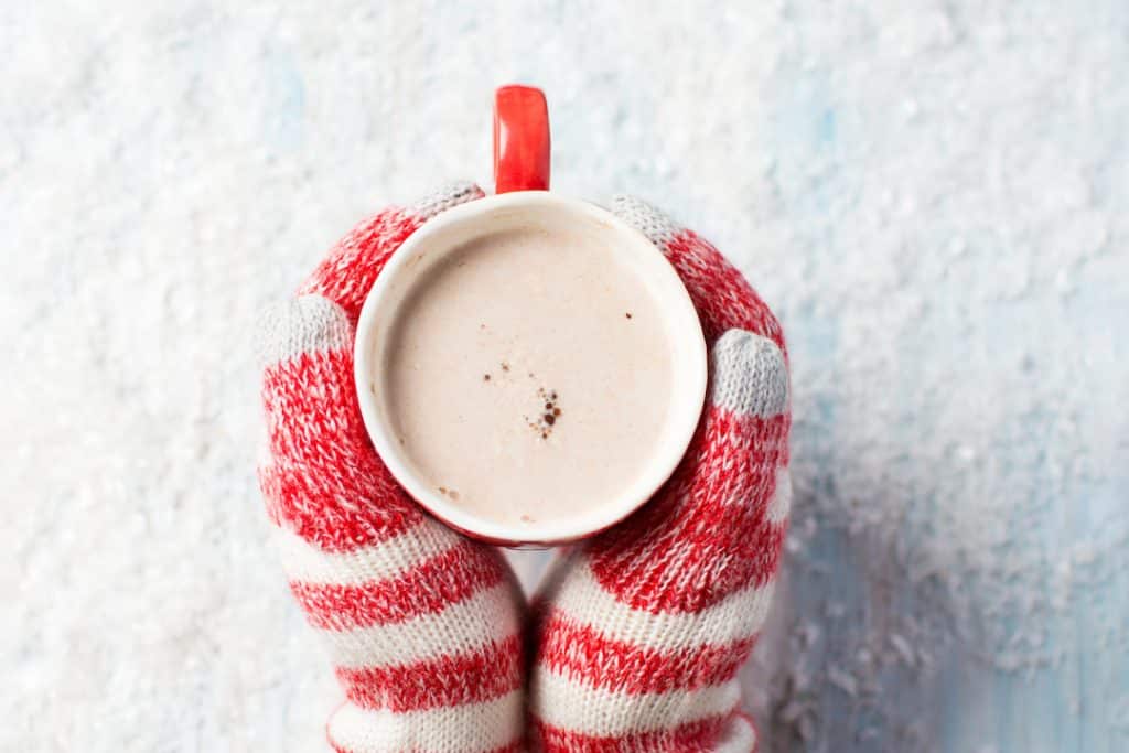 Low Alcohol Drinks - Red Wine Hot Chocolate