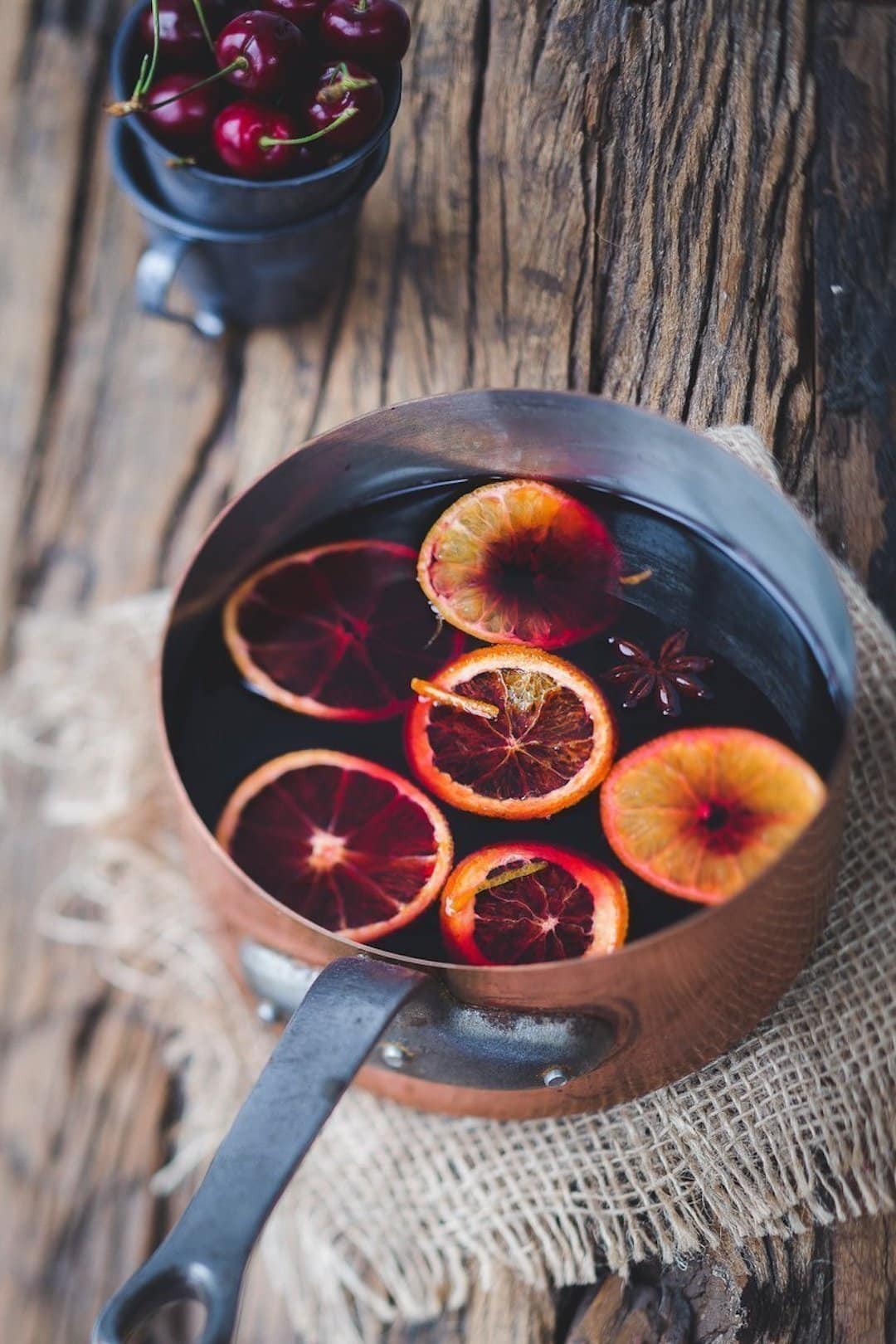 Mulled Wine in a pot