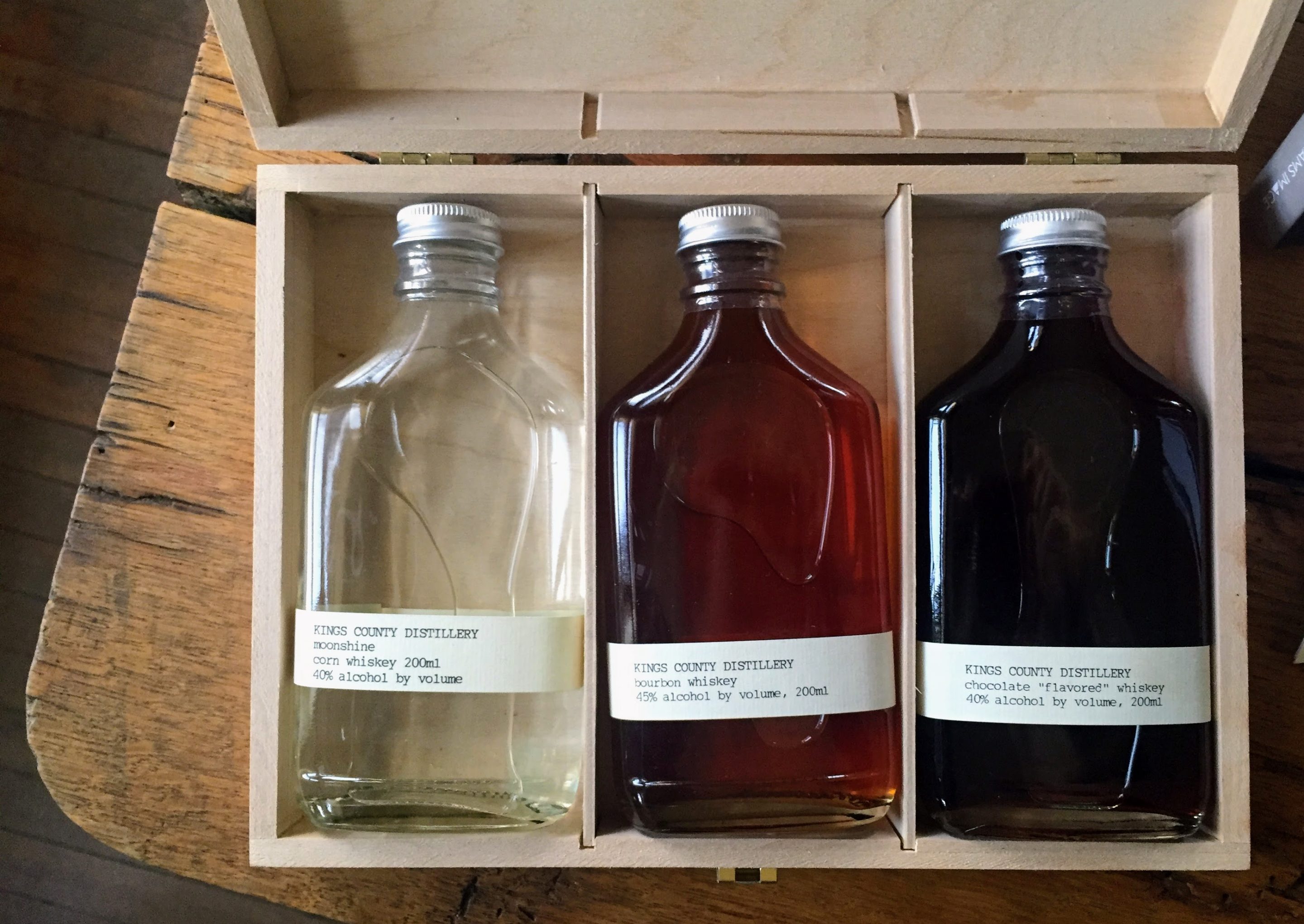 Sampler pack of Kings County Distillery's Whiskeys Sampler Pack of Kings County Distillery Whiskeys