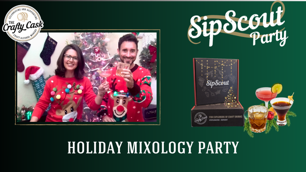 Dec 2023 Holiday Cocktail Class and SipScout Party Video Cover