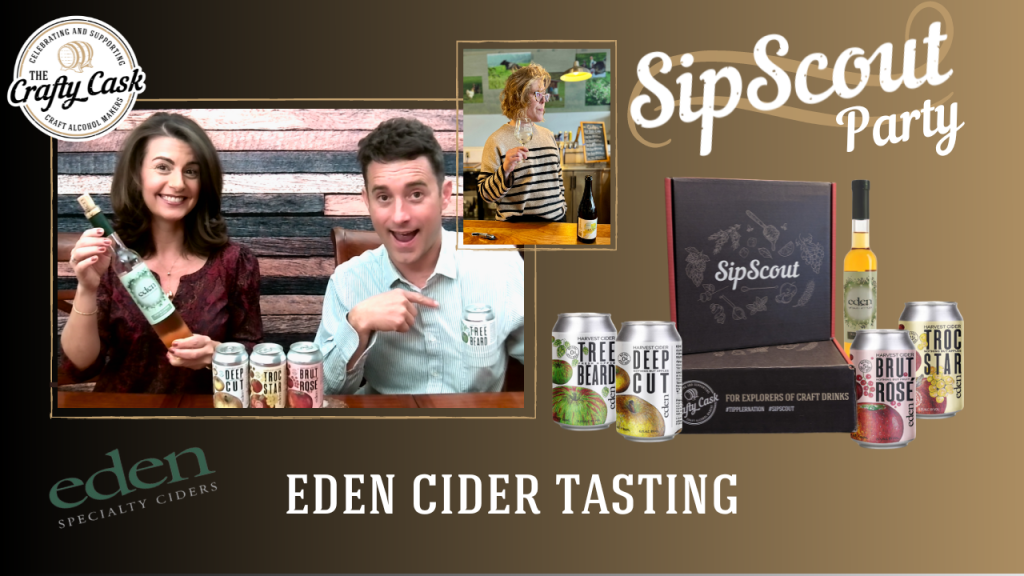 Eden Cider Tasting and January 2024 SipScout Party Video Cover