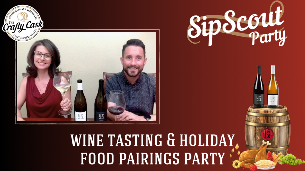 Holiday Wine Pairing SipScout Party Cover