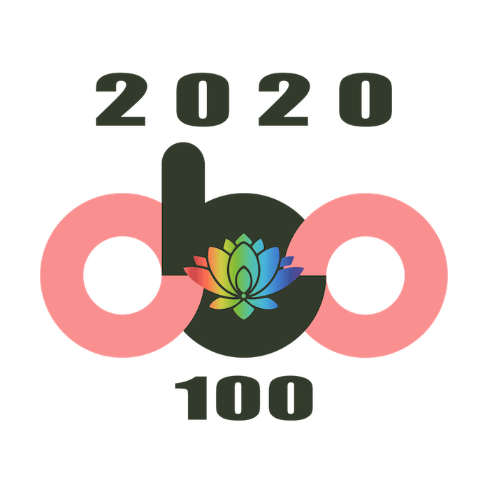 2020 obo 100 award logo