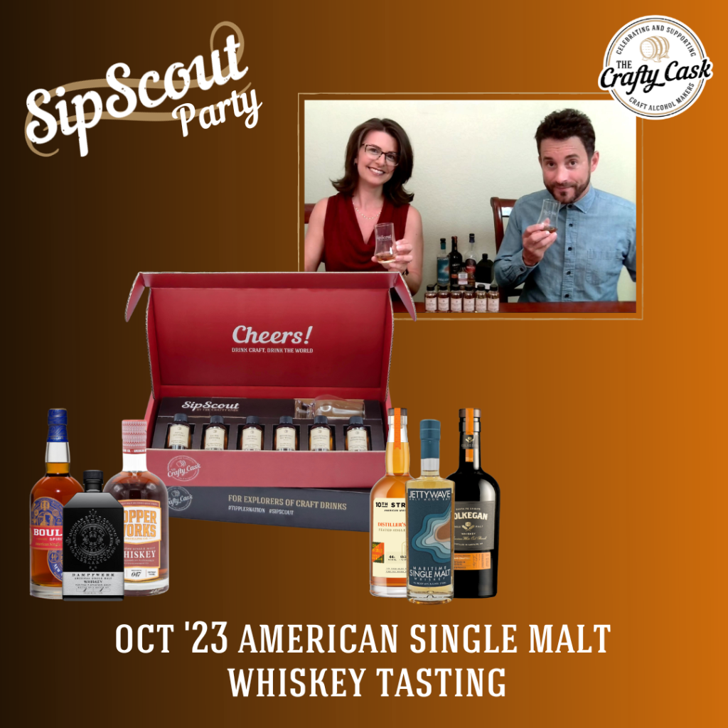 SipScout 2023 American Single Malt Tasting with the Makers